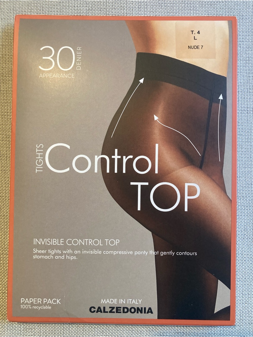 Calzedonia Control Top Tights in Nude